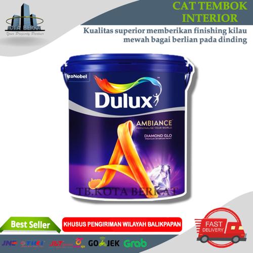 Jual DULUX AMBIANCE DIAMOND GLO/ CAT TEMBOK INTERIOR DULUX 2,5 L WHITE
