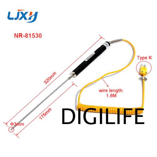 Jual Surface Probe Thermocouple K Type NR81530 Thermometer Stick Sensor