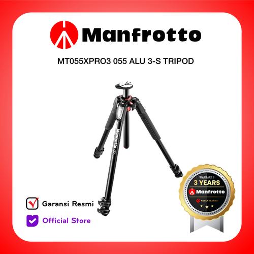 Jual MANFROTTO MT055XPRO3 ALU 3-S TRIPOD Kota Administrasi