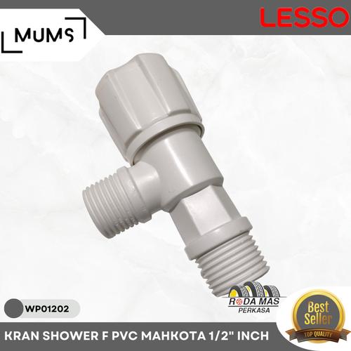 Jual Kran Jet Shower Closet F Mahkota Pvc Lesso 1/2