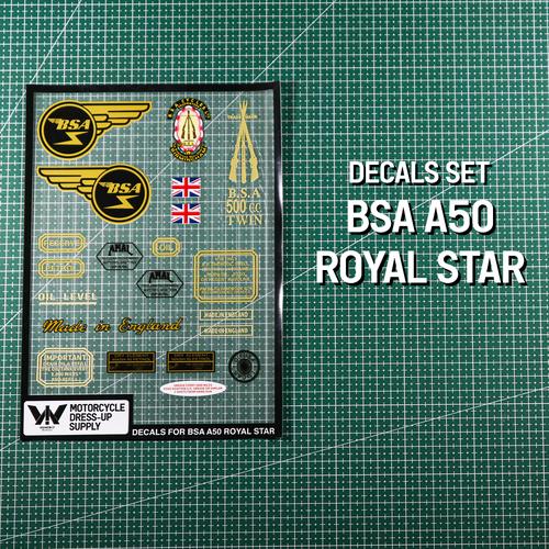 Jual Sticker Detail/Stiker detail/England/Warning Sticker/BSA A50/BSA ...
