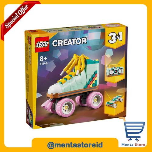 Jual LEGO Creator 31148 Retro Roller Skate 3in1 Model Skateboard