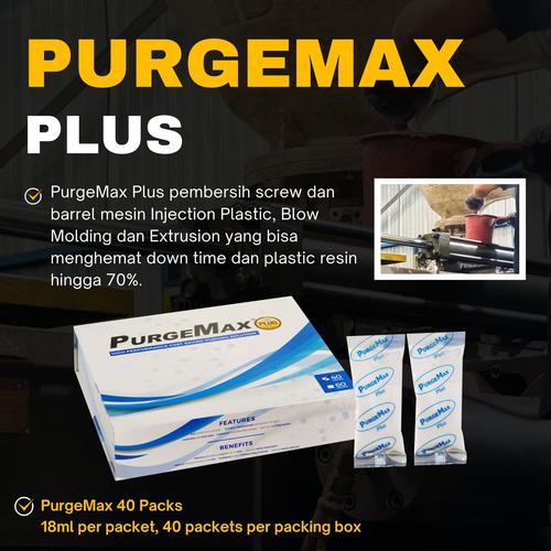 Jual PURGEMAX - PEMBERSIH SCREW & BARREL MESIN INJECTION PLASTIC ...