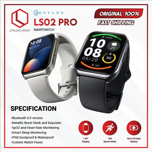 Fitness Tracker Haylou Ls02 Blood Pressure 2020 Hot Selling