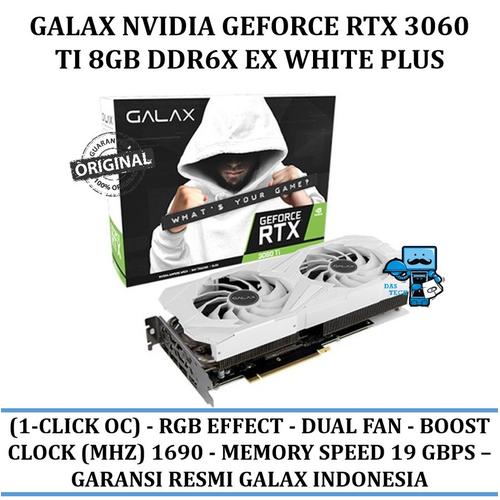 3060 Ti White Rtx 30 Nvidia Geforce 3060 Ex Galax 30 Series VGA