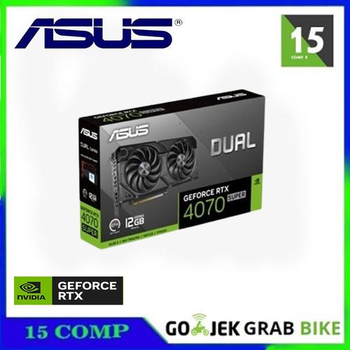 Jual ASUS Dual RTX 4070 SUPER 12GB GDDR6X OC - Kota Bandung - 15 COMP ...