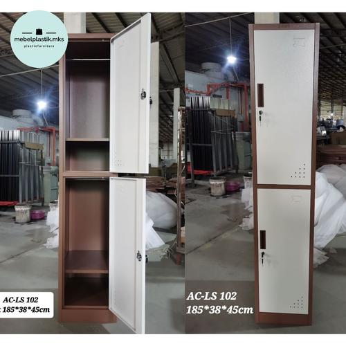 Jual Rak Serbaguna/Locker Besi 2 Pintu /Lemari Kantor Ac-LS 102 - Kota ...