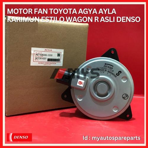 Jual MOTOR FAN RADIATOR AC WagonR TOYOTA MOTORFAN SUZUKI WAGON R DENSO