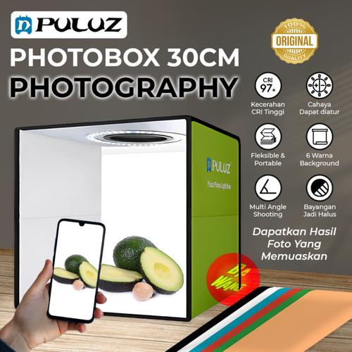 Promo Foto Photo Light Box 30cm 112 LED Photobox FotoBox PULUZ Mini