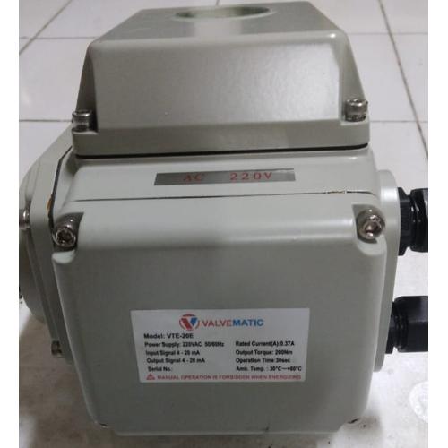 Jual Valvematic Electric Actuator Model VTE 20E Jakarta Pusat