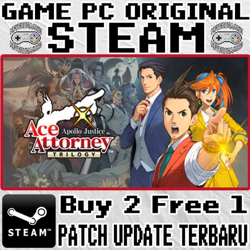 Jual Apollo Justice: Ace Attorney Trilogy Game PC Original