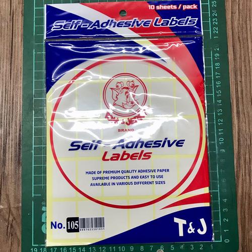 Jual LABEL STIKER KERTAS KOTAK TOM AND JERRY TNJ PUTIH - No. 105 ...