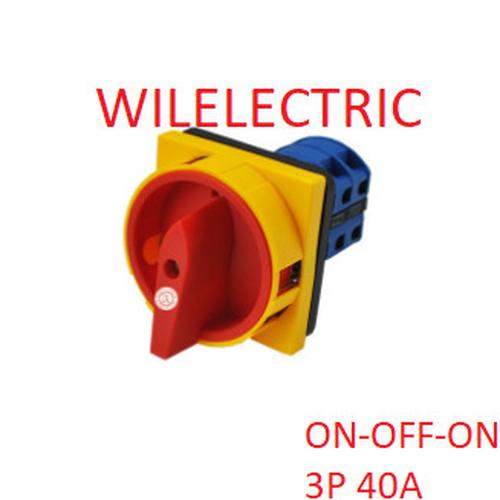 Jual Cam Switch 3P 40A 40 A ON-OFF-ON Saklar Putar Change Over Switch ...