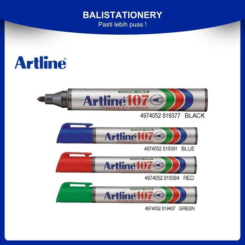 Promo Spidol Permanent Artline EK 107 R Spidol Artline 107R