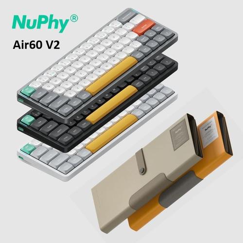 NuPhy Air60 V2 LunarGray Wisteria