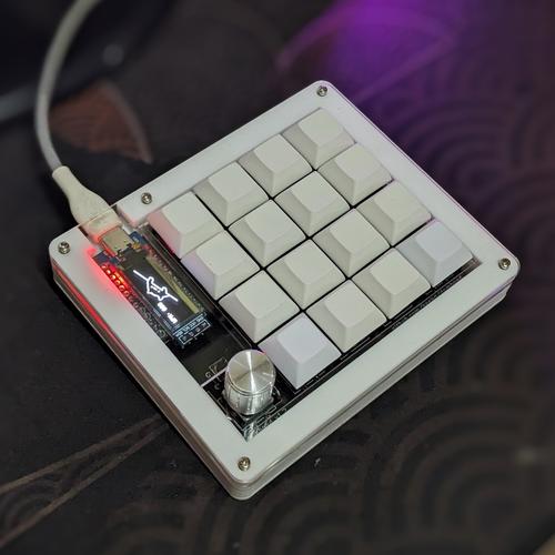 Jual Prebuilt Dumbpad V1.2 Combo Oled Macropad Numb Pad VIA QMK
