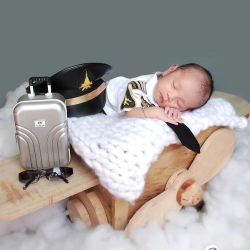 Jual Kostum Pilot Bayi/Baby Set Newborn/Baju Bayi Lucu/Cute Baby
