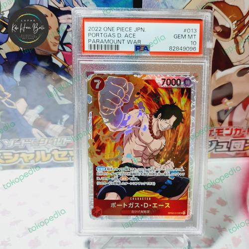 Jual Portgas D.Ace PSA 10 One Piece Card Game Japan 2022 TCG