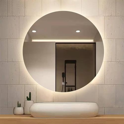 Jual Cermin LED Kamar Mandi Dinding Cermin Estetik Cermin Bulat ...