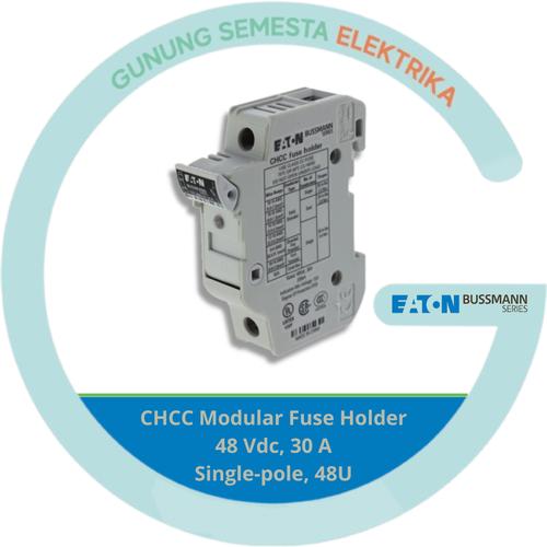 Jual FUSE HOLDER CHCC1DU modular , 48 Vdc, 30A, Singlepole "BUSSMANN" Jakarta Pusat Gunung