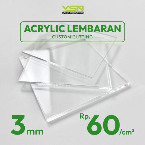 Jual Acrylic Sheet I Acrylic Lembaran I Akrilik Custom Lembaran 3 mm ...