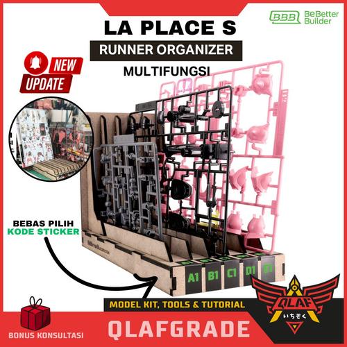 Jual Runner Organizer LAPLACE S tempat sprue holder model kit gundam