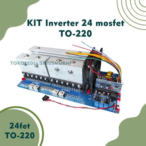 Jual kit inverter egs002 24 mosfet TO-220 MOSFET - Kota Semarang