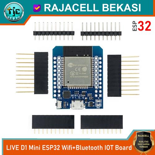 Jual LIVE D1 Mini ESP32 32Bit Wifi +Bluetooth BLE IOT ESP-32 Dev Board ...