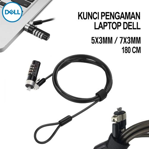 Jual Kunci Pengaman Laptop/Notebook Pin 3x5mm DELL Kombinasi Angka LU ...