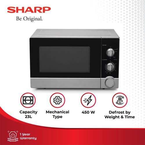 Promo Sharp Microwave Straight R21D0(S)IN Black 23 Liter Cicil 0 3x