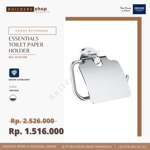 Jual GROHE 40367000 Essentials Toilet Paper Holder / Tempat Tissue