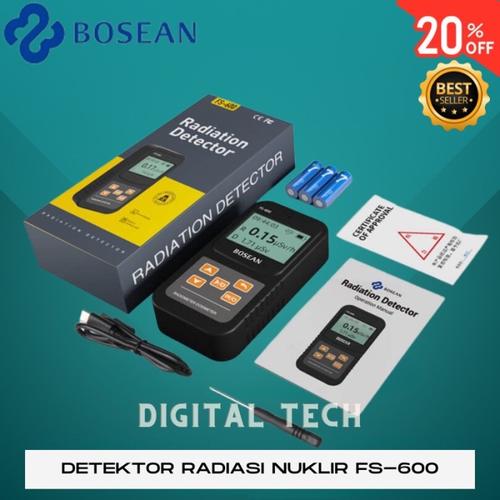 Jual Dosimeter Nuclear Radiation Monitor FS600 XRAY Gamma Bosean ...