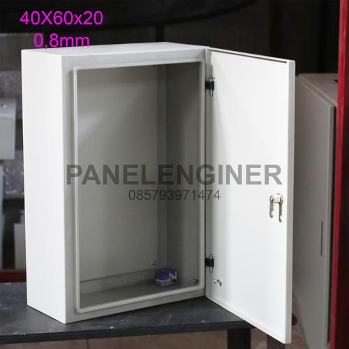 Jual BOX PANEL 40x60x20 INDOOR PLAT 0,8mm MURNI CAT TEXTUR POWDER ...