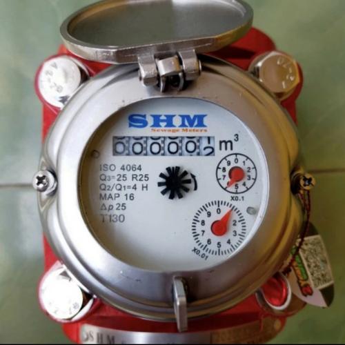 Jual Water Meter Air Limbah Merk SHM Size 2 Inch DN50MM 130°C - Jakarta ...