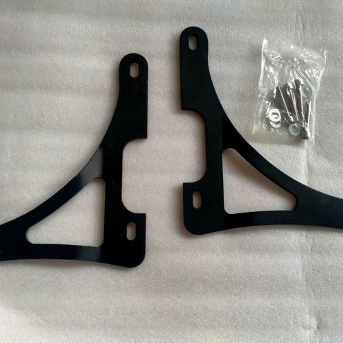 Jual Sissy Bar Side Plates for Passenger Backrest Harley Sportster 04