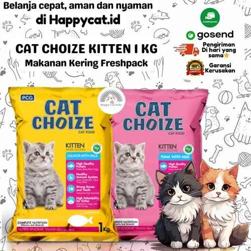 Jual CAT CHOIZE KITTEN WITH MILK KEMASAN FRESHPACK EXPIRE LAMA UKURAN 1