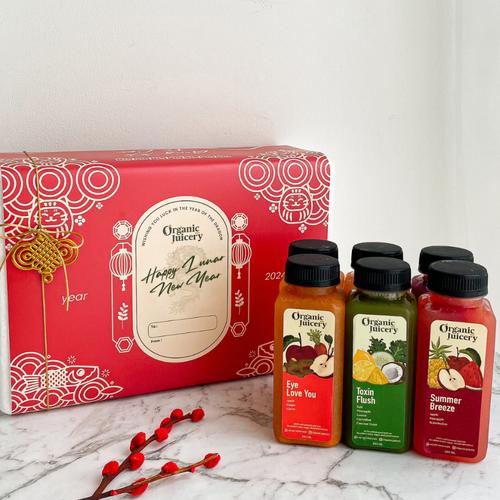 Jual CNY Hampers Gift Set Cold Pressed Juice | Imlek Hamper - 6 Btl ...