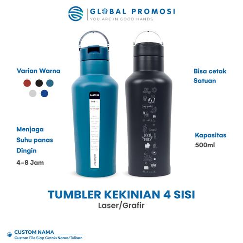 Promo Custom Tumbler Kekinian 4 Cetak Laser Grafir Souvenir/Promosi