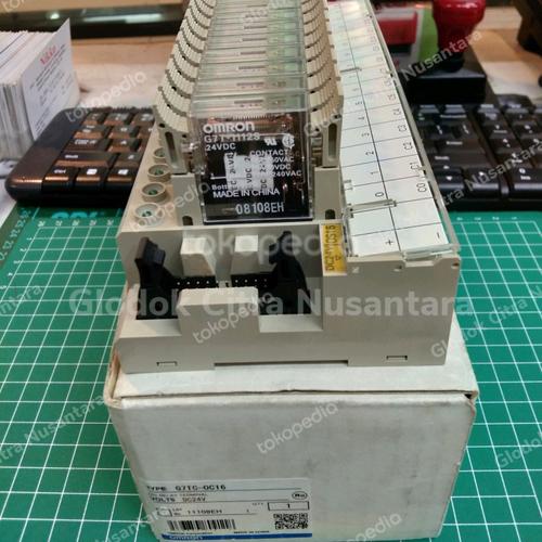 Jual Omron G7TC-OC16 24DC Relay I/O Block, Relay Block 16 Rel 24VDC ...