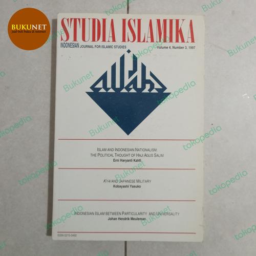 Jual Jurnal Studia Islamika - Vol 4 No 3 - 1997 - Kab. Bandung ...