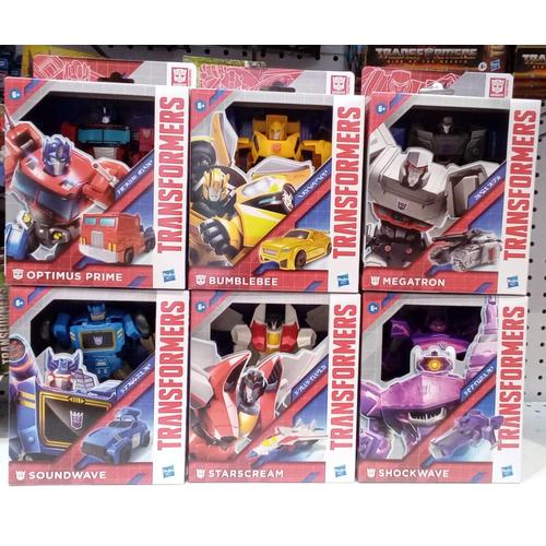 Lot Figurines Transformers en boîte - Optimus Prime - Bumblebee - Megatron main image 0