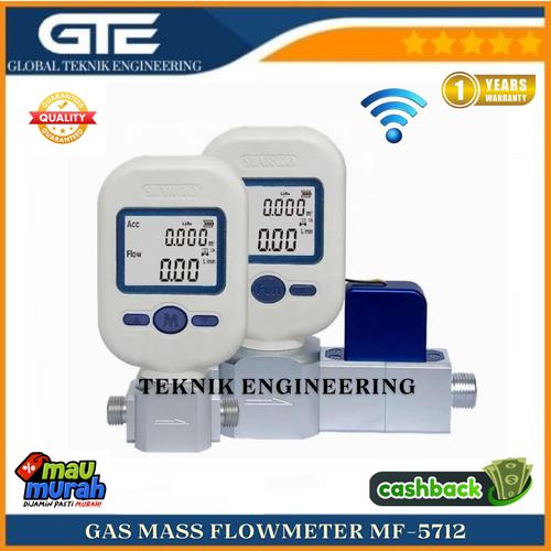 Jual Gas Mass Flowmeter MF-5712 Flow Meter Air Tester Nitrogen N2 ...