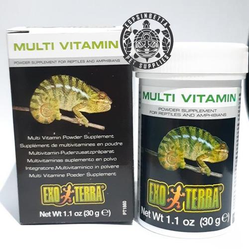 Jual Exo terra Multivitamin Bubuk 30 Suplemen Reptile dan Amphibi