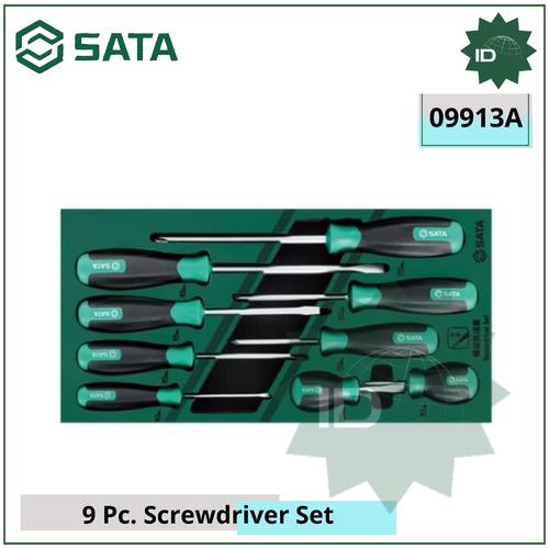Jual Obeng Plus Minus Set 9 pcs 09913A 9Pc Screwdriver Set Sata ...