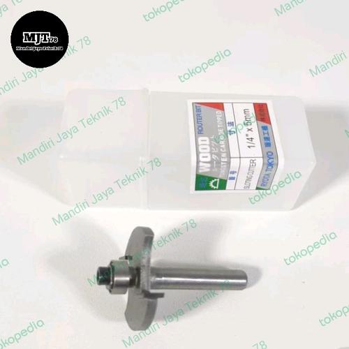 Jual Mata router / Mata profil slotting bit 1/4