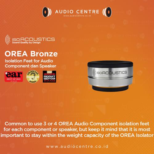 IsoAcoustics 生臭い Oreaアイソレーター(ブロンズ)4個セット
