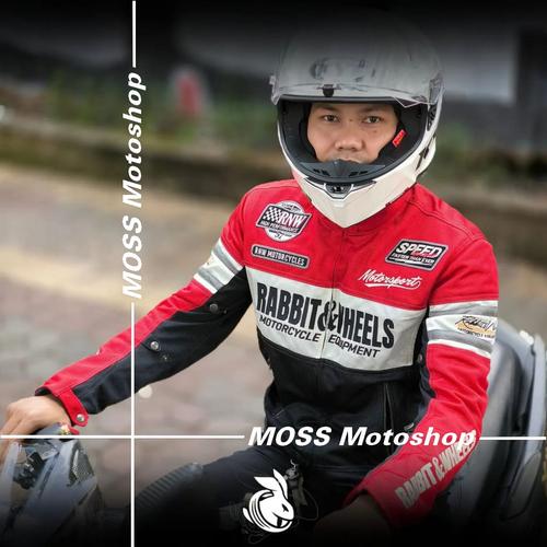 Jual JAKET MOTOR RABBIT AND WHEELS NEW COMBO RED MESH JACKET ORIGINAL ...