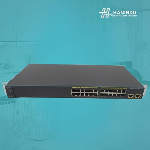Jual Switch Hub Cisco Catalyst 2960 24 Port Type Ws-C2960-24TC- LV05 ...