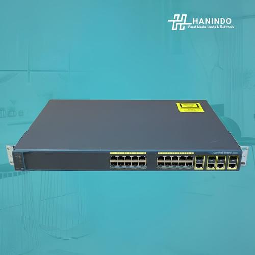 Switch Cisco Catalyst 2960G WS-2960G-24TC-L - 24 Ports Gigabit - Managed - Occasion