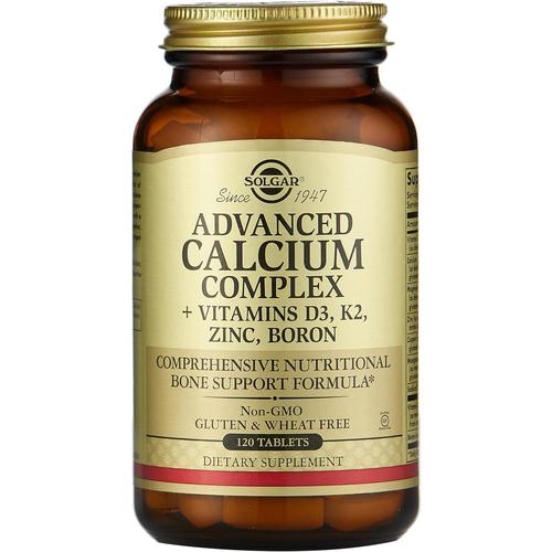 Promo SOLGAR ADVANCED CALCIUM COMPLEX + VITAMIN D3, K2, ZINC, BORON 120 Tabs Defect Jakarta